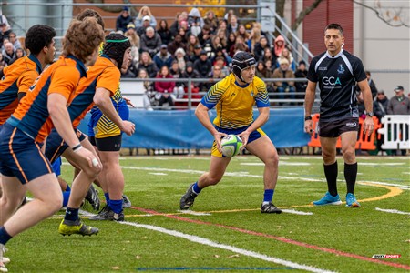RSEQ 2024 - Final Rugby Masc CEGEP - John Abbott (48) vs (18) André Laurendeau - First Half