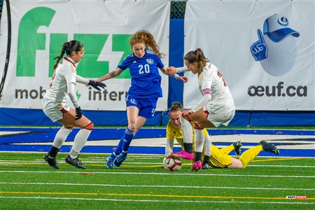 RSEQ 2024 Final Soccer Fém - U de Montréal (1) vs (2) U Laval (par pénalités après 1-1)