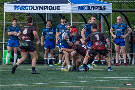 RQ 2024 - Super Ligue M - Parc Olympique (29) vs (15) Club de Rugby de Québec - 1ère mi-temps