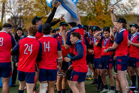 RSEQ 2024 - Finale Rugby Univ Masc - ETS vs Ottawa - Célébrations