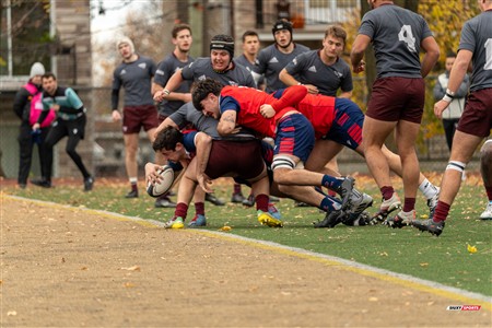 RSEQ 2024 - Finale Rugby Univ Masc - ETS (19) vs (14) Ottawa - 1 Mi-Temps Reel B