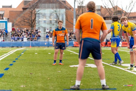 RSEQ 2024 - Final Rugby Masc CEGEP - John Abbott (48) vs (18) André Laurendeau - First Half