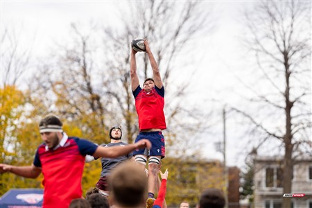 RSEQ 2024 - Finale Rugby Univ Masc - ETS (19) vs (14) Ottawa - 1 Mi-Temps Reel B
