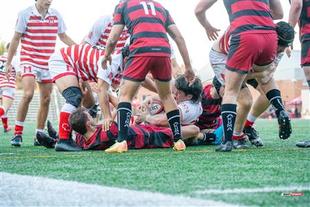 COVO CUP 2024 & 150th Anniversary 1st game - McGill University (57) vs (0) Harvard University - Rugby - 1st Half