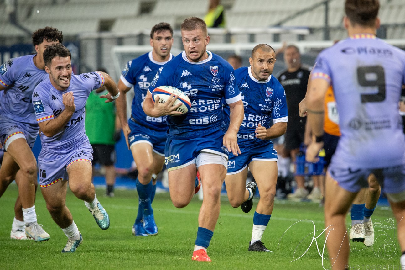 FC Grenoble Rugby - Provence - Rugby - FFR 2024 PRO D2 - Grenoble (15) vs (12) Provence (#PD224PD2GFCPRO09) Photo by: Karine Valentin | Siuxy Sports 2024-09-06