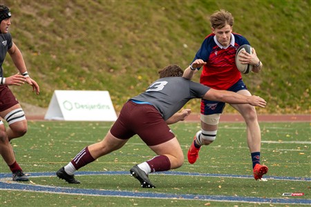 RSEQ 2024 - Finale Rugby Univ Masc - ETS (19) vs (14) Ottawa - 2 Mi-Temps Reel A