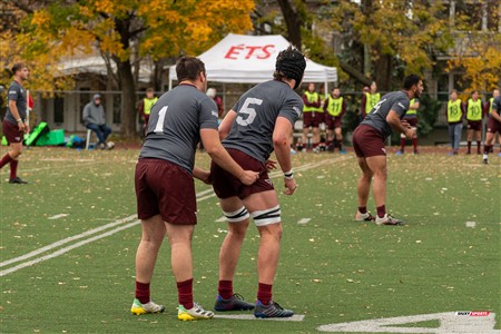 RSEQ 2024 - Finale Rugby Univ Masc - ETS (19) vs (14) Ottawa - 1 Mi-Temps Reel B
