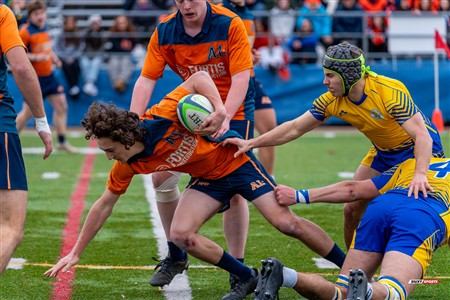 RSEQ 2024 - Final Rugby Masc CEGEP - John Abbott (48) vs (18) André Laurendeau - Second Half