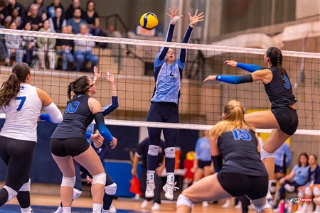 RSEQ 2024 Volleyball Fém - Université de Montréal (3) vs (2) UQAM - Reel 2