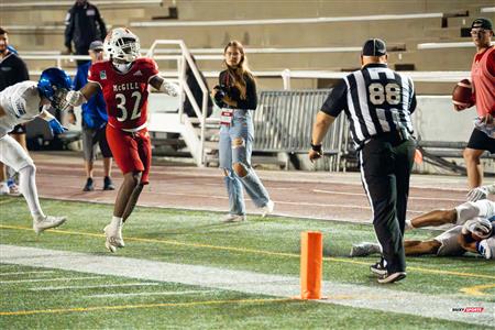 RSEQ 2024 Football - McGill Redbirds (8) vs (47) Université de Montréal Carabins