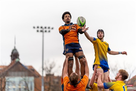 RSEQ 2024 - Final Rugby Masc CEGEP - John Abbott (48) vs (18) André Laurendeau - First Half