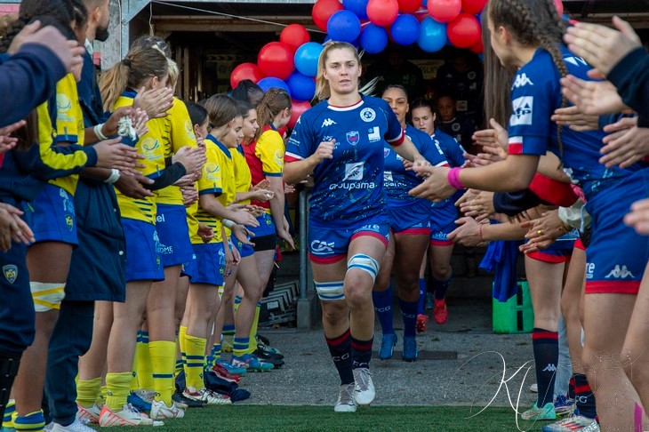  ASM Romagnat rugby féminin - FC Grenoble Rugby - Rugby - FFR 2024 Elite 1 Fém - ASM Romagnat (32) vs (8) Amazones FC Grenoble  (#FFR24E1FASMRFCG11) Photo by: Karine Valentin | Siuxy Sports 2024-11-17