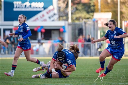 FFR 2024 Elite 1 Fém - ASM Romagnat (32) vs (8) Amazones FC Grenoble 