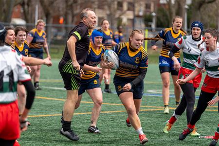 RQ 2024 - Match Pré-Saison - Rugby Club Montréal (10) vs (41) Town of Mount Royal - F