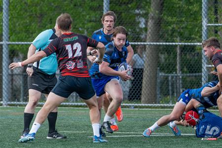 RQ 2024 - Super Ligue M - Parc Olympique (29) vs (15) Club de Rugby de Québec - 1ère mi-temps