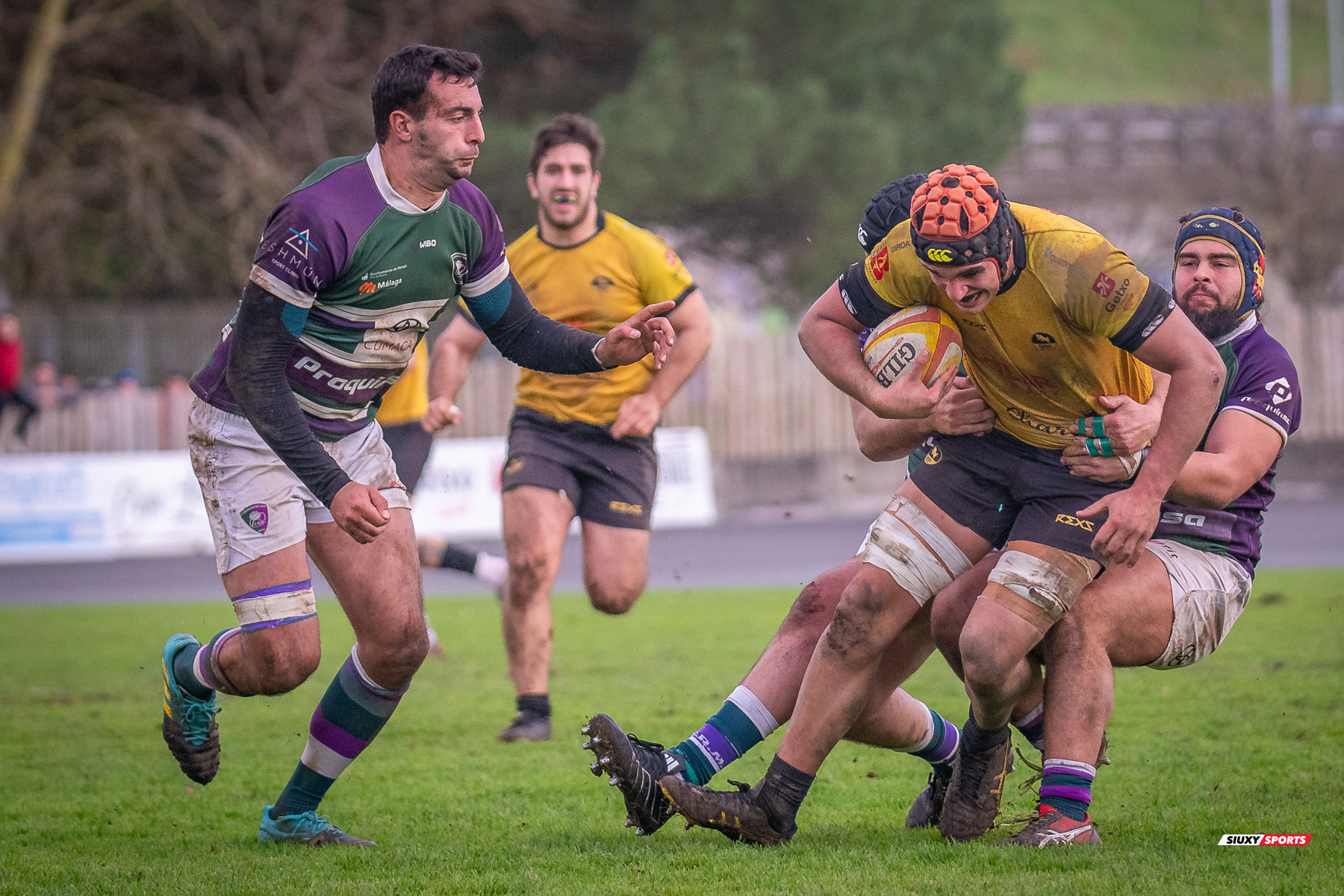 Gonzalo PEREZ AGRASAR -  Getxo Artea Rugby Taldea - Club Rugby Málaga - Rugby - FER 2024 - DHB - Getxo RT (52) vs (10) CR Malaga (#FER24DGBGETMAL02) Photo by: Fredy Monfoto | Siuxy Sports 2024-02-10