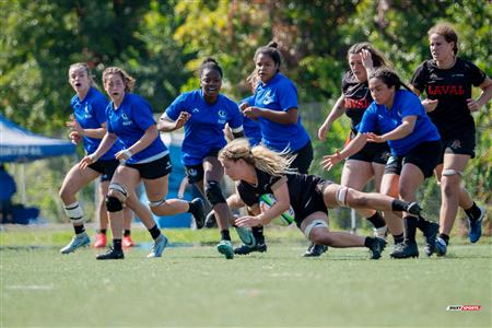 RSEQ 2024 - Rugby Univ F - Université de Montréal (0) vs (49) Université Laval