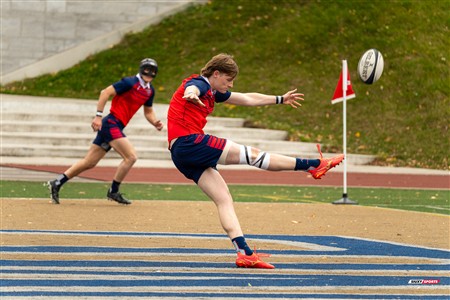 RSEQ 2024 - Finale Rugby Univ Masc - ETS (19) vs (14) Ottawa - 1 Mi-Temps Reel B