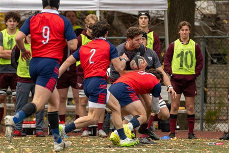 RSEQ 2024 - Finale Rugby Univ Masc - ETS (19) vs (14) Ottawa - 1 Mi-Temps Reel A
