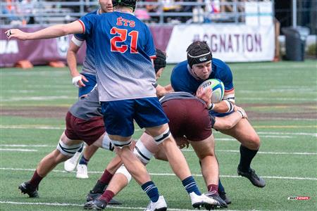 RSEQ 2024 - Rugby Univ. Masc - Ottawa U (18) vs (16) ETS - 2nd Half