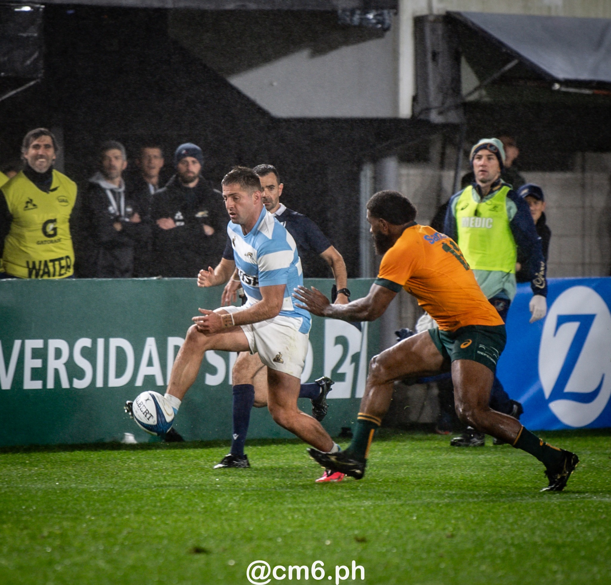  Selección Argentina de Rugby XV - Australia national rugby union team (M) - Rugby - Rugby Championship 2024 - Argentina Pumas (19) vs (20) Australia Wallabies (#CHAMP24R3ARGAUS) Photo by: Christian Mas | Siuxy Sports 2024-08-31