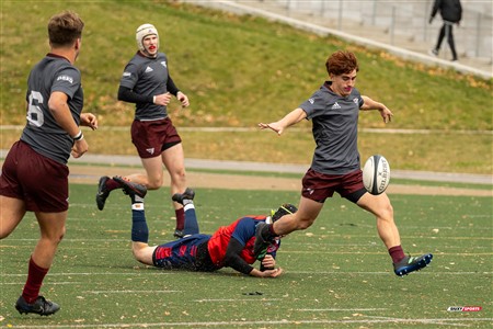 RSEQ 2024 - Finale Rugby Univ Masc - ETS (19) vs (14) Ottawa - 2 Mi-Temps Reel A