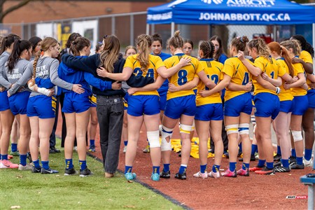 RSEQ 2024 - Final Rugby Fem CEGEP - John Abbott vs Dawson - Before Match