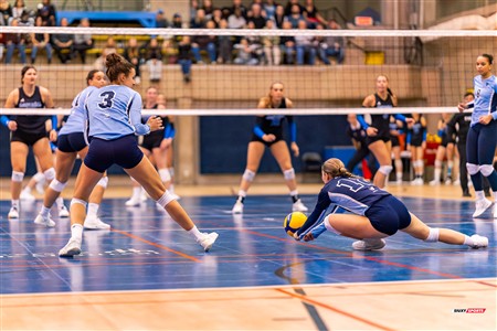RSEQ 2024 Volleyball Fém - Université de Montréal (3) vs (2) UQAM - Reel 2