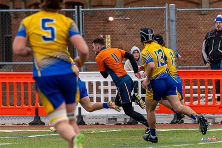 RSEQ 2024 - Final Rugby Masc CEGEP - John Abbott (48) vs (18) André Laurendeau - First Half
