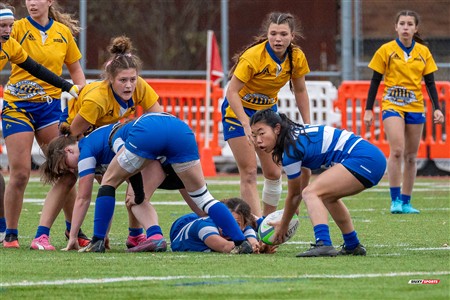 RSEQ 2024 - Final Rugby Fem CEGEP - John Abbott (12) vs (21) Dawson - Second Half