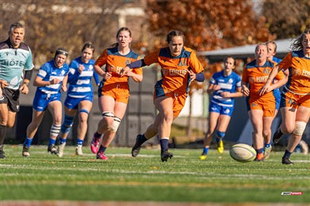 RSEQ 2024 - Démi Finale Rugby Fem Cegep - André Laurendeau (31) vs (43) Dawson