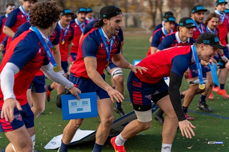 RSEQ 2024 - Finale Rugby Univ Masc - ETS vs Ottawa - Célébrations