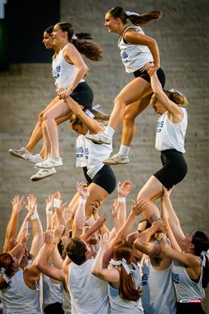 RSEQ 2024 Cherleeding Carabins - Match de Football contre le Vert-et-Or