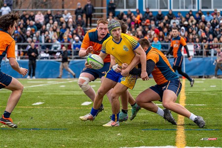 RSEQ 2024 - Final Rugby Masc CEGEP - John Abbott (48) vs (18) André Laurendeau - First Half