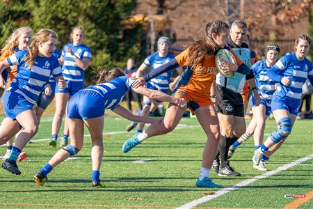 RSEQ 2024 - Démi Finale Rugby Fem Cegep - André Laurendeau (31) vs (43) Dawson