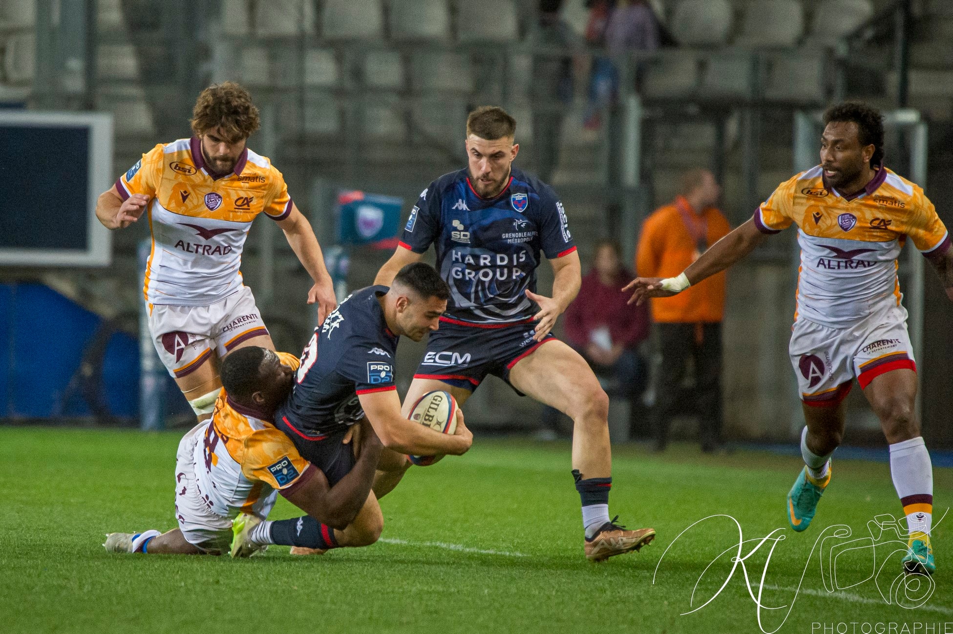  FC Grenoble Rugby - Soyaux Angoulême - Rugby - PRO D2 - FC Grenoble (21) vs (18) Soyaux Angouleme (#PD224FCGSAN03) Photo by: Karine Valentin | Siuxy Sports 2024-03-29
