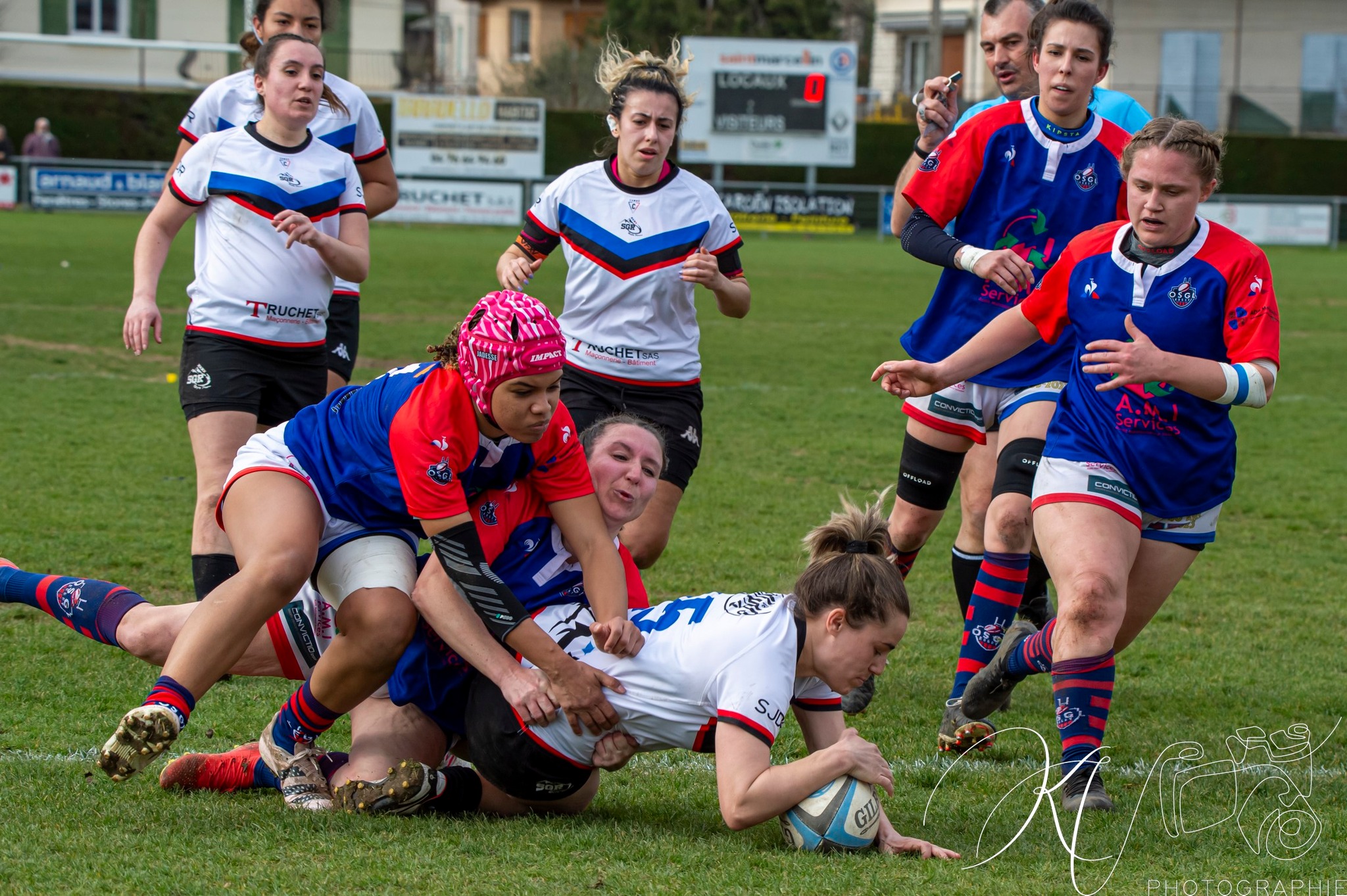  Sud Gresivaudan Rugby - Olympique Saint Genis Laval Rugby - Rugby - 2024 Fém - Sud Gresivaudan vs Olympique Saint-Genis-Laval (#2024FSGROSGL03) Photo by: Karine Valentin | Siuxy Sports 2024-03-17