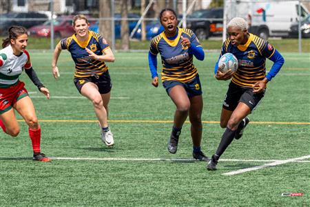 RQ 2024 - Match Pré-Saison - Rugby Club Montréal (10) vs (41) Town of Mount Royal - F