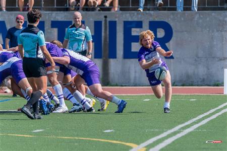 RSEQ 2024 - Rugby Univ. Masc - ETS (43) vs (10) Bishop's - 1st Half