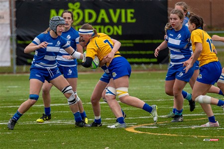 RSEQ 2024 - Final Rugby Fem CEGEP - John Abbott (12) vs (21) Dawson - Second Half
