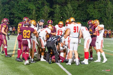 RSEQ 2024 Football - Stingers (11) vs (36) Rouge-et-Or - 2nd half