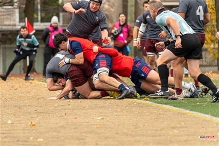 RSEQ 2024 - Finale Rugby Univ Masc - ETS (19) vs (14) Ottawa - 1 Mi-Temps Reel B