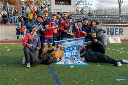 RSEQ 2024 - Finale Rugby Univ Masc - ETS vs Ottawa - Célébrations