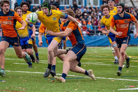 RSEQ 2024 - Final Rugby Masc CEGEP - John Abbott (48) vs (18) André Laurendeau - First Half