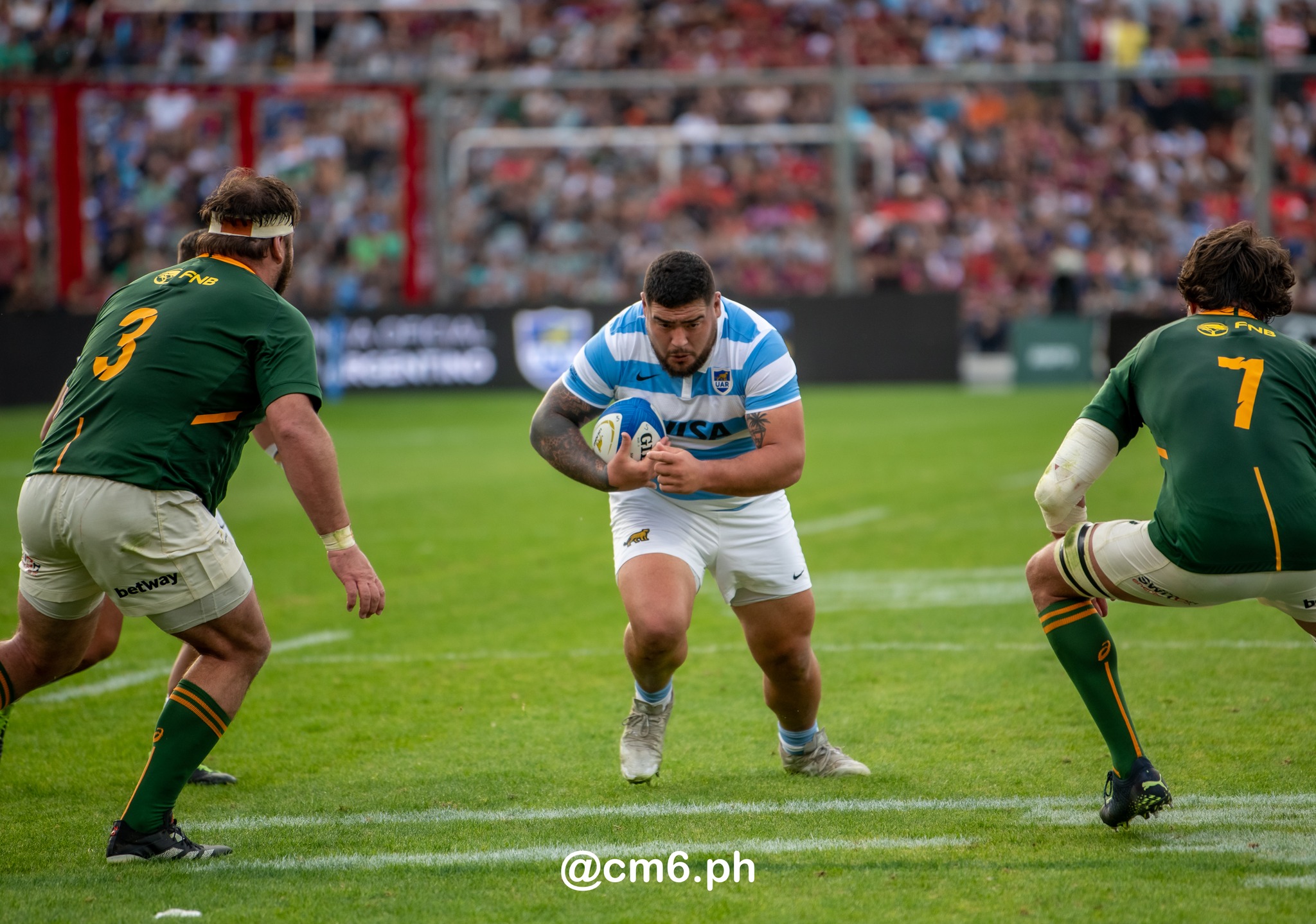 Selección Argentina de Rugby XV - South Africa national rugby union team - Rugby - Rugby Championship 2022 - Los Pumas (20) vs (36) Springboks (#RCH22ARGSAF109) Photo by: Christian Mas | Siuxy Sports 2022-09-17