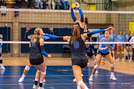 RSEQ 2024 Volleyball Fém - Université de Montréal (3) vs (2) UQAM - Reel 2