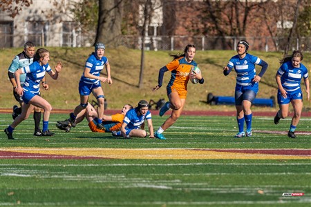 RSEQ 2024 - Démi Finale Rugby Fem Cegep - André Laurendeau (31) vs (43) Dawson