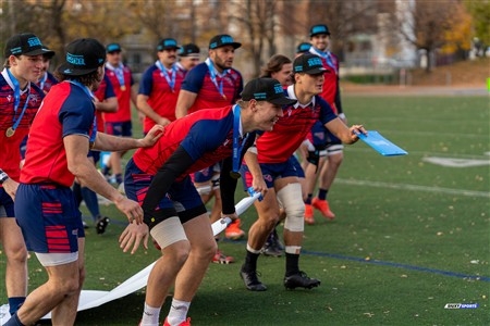 RSEQ 2024 - Finale Rugby Univ Masc - ETS vs Ottawa - Célébrations