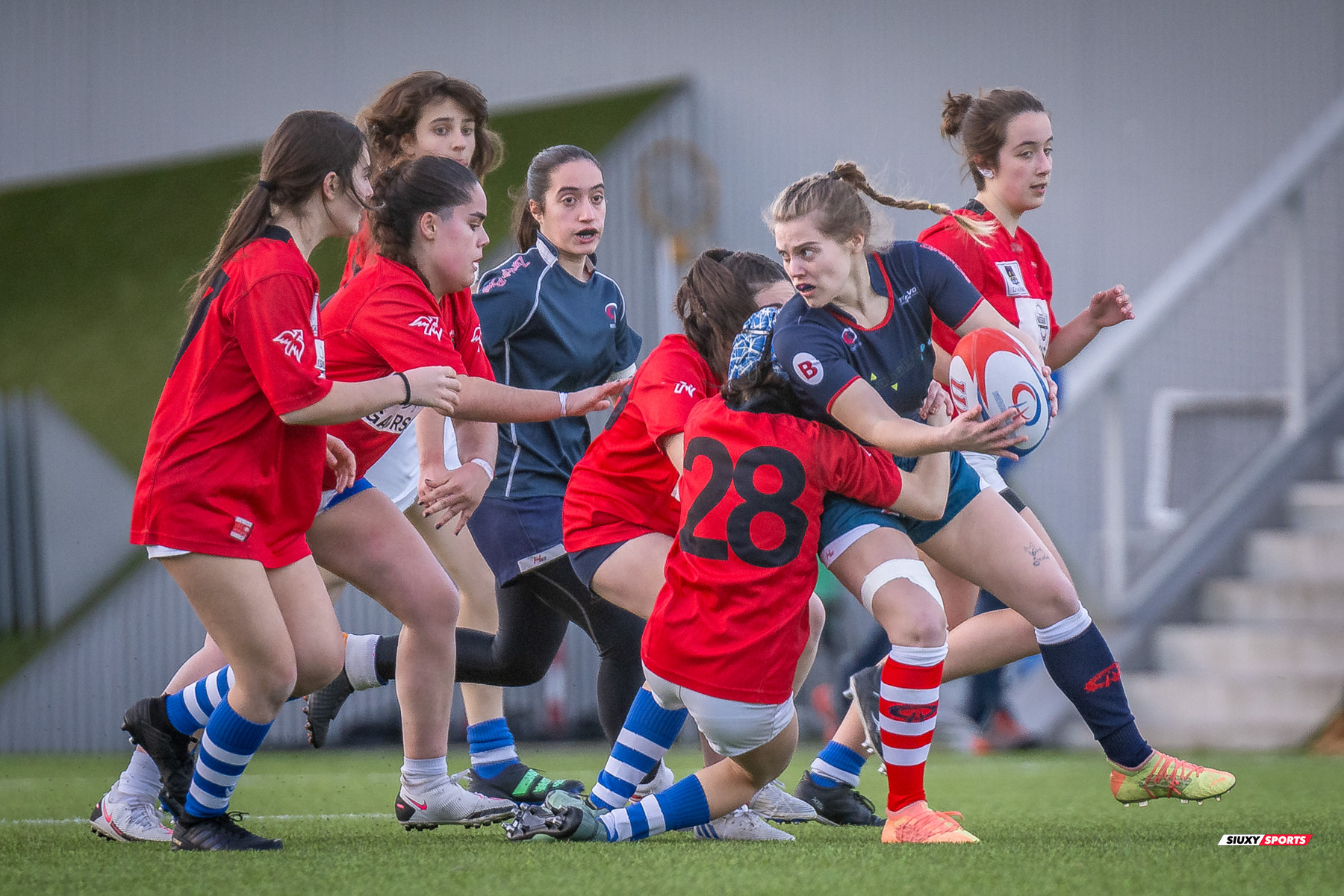  Universitario Bilbao Rugby - Durango Rugby Taldea - Rugby - FER 2024 - SR FEM - Universidad Bilbao Rugby vs Durango (#FER24UBRDUR01) Photo by: Fredy Monfoto | Siuxy Sports 2024-01-20