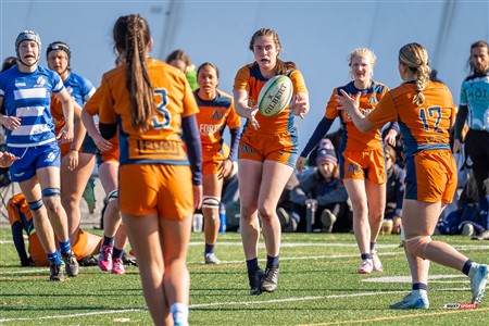RSEQ 2024 - Démi Finale Rugby Fem Cegep - André Laurendeau (31) vs (43) Dawson